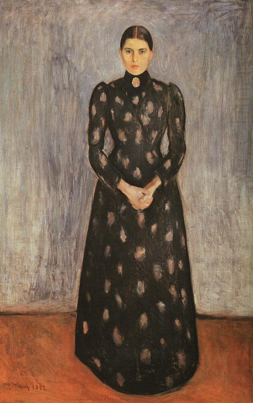 Edvard Munch Sister Inger  nnn china oil painting image